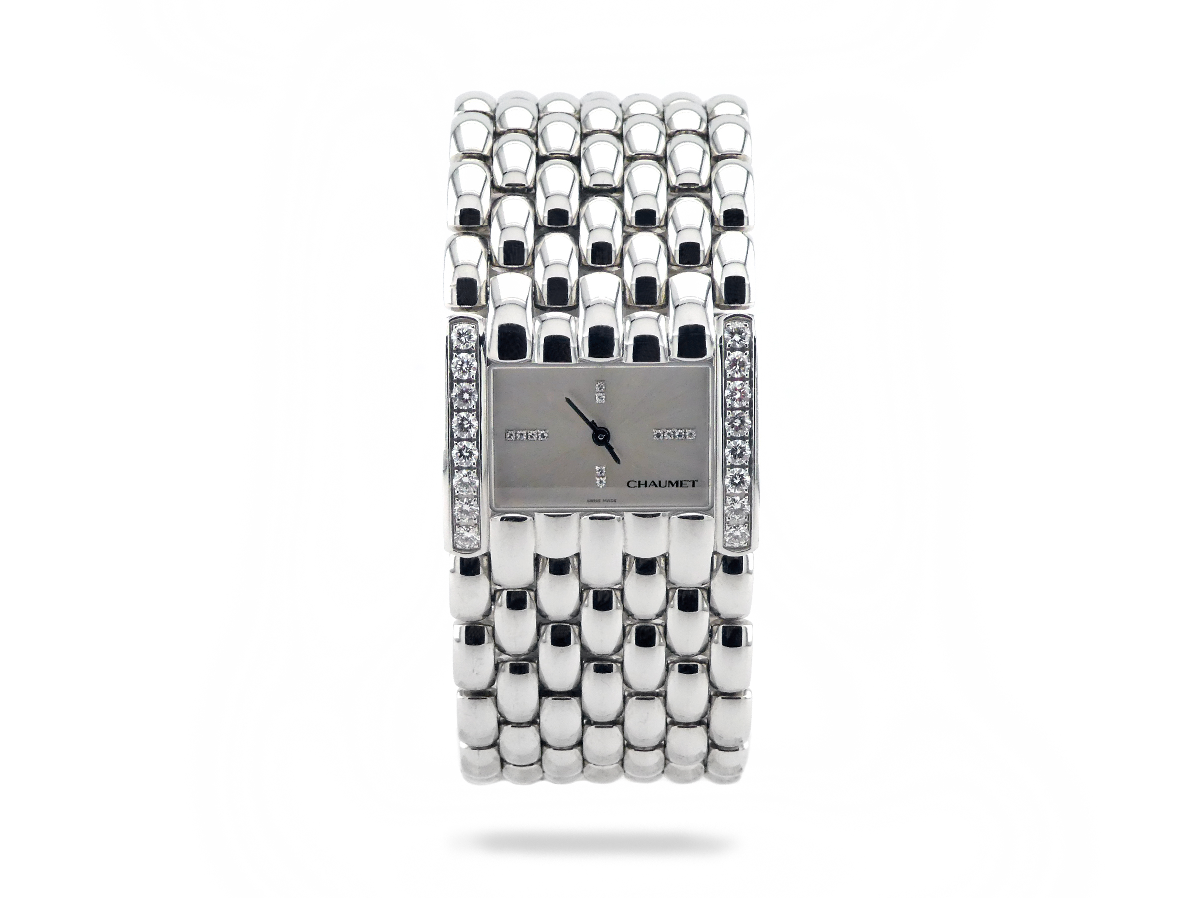 Chaumet Steel & Diamond Watch | Jewel in a Box